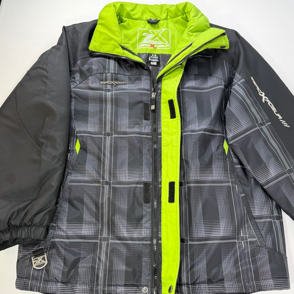 ZeroXposur Weather-Resistant Winter Jacket Size Boys' Large 14/16 - Picture 3 of 15